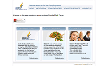 Tablet Screenshot of keisha.com.sg